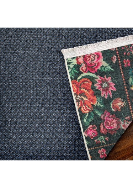 Kırmızı Karabağ Modern Etnik Desenli Halı | Makinada Yıkanabilir | Hav Toz Vermez | Leke Tutmayaz | Kaymaz Taban | Dijital Makine Baskı | Salon Yolluk Mutfak Halısı fırsatları