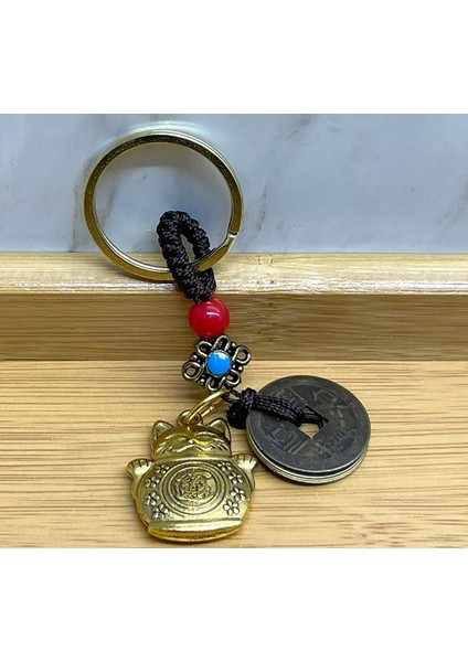 Metal Şans ve Bereket Kedisi Anahtarlık fiyatları