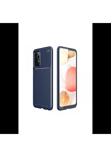 Samsung Galaxy A72 Kılıf Auto Focus Karbon Kapak