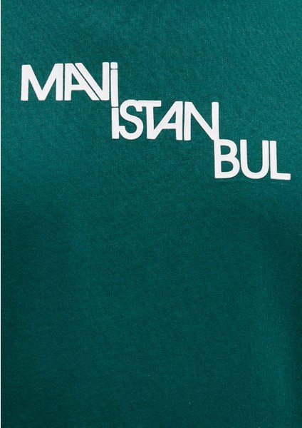 Mavi Istanbul Baskılı Yeşil Tişört 0612274-90960