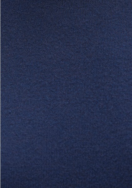 Bisiklet Yaka Lacivert Kazak 1710510-82454