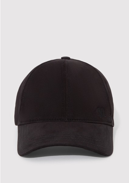 Mühür Logo Nakışlı Siyah Şapka 0911882-900