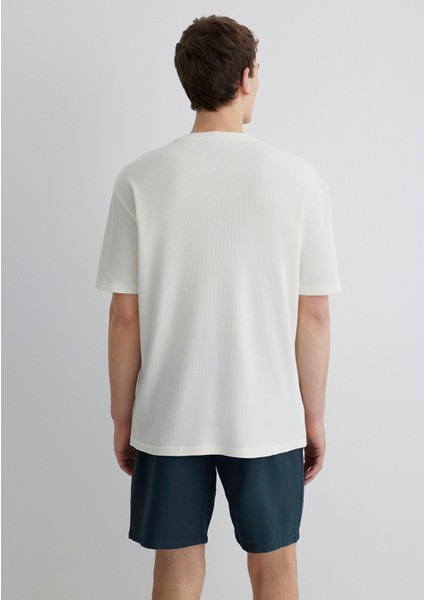 Ekru Basic Tişört 0612724-70057