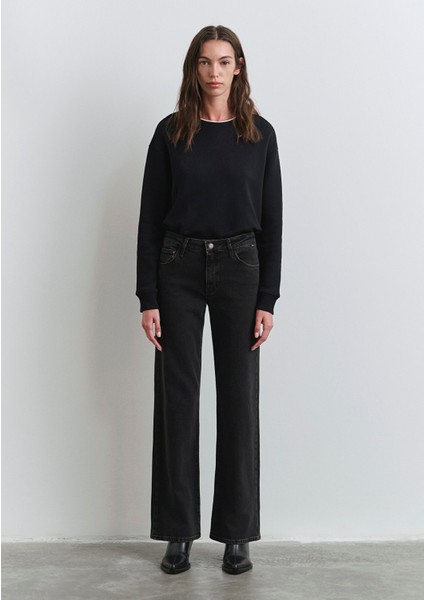 Ibiza Koyu Gri Smoke Jean Pantolon 1010530-89874