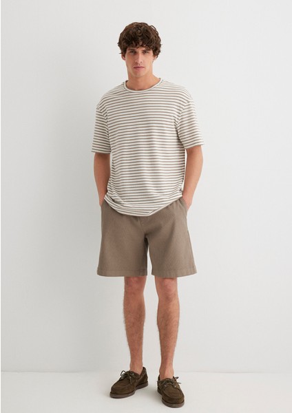 Kahverengi Şort 0410273-70321
