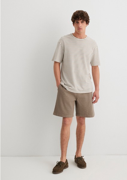 Kahverengi Şort 0410273-70321