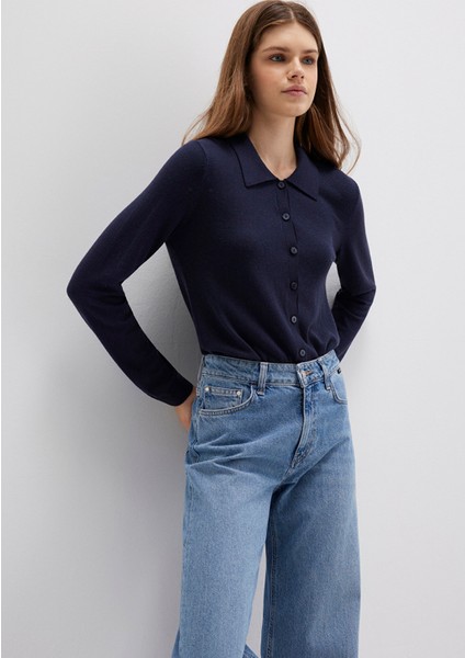 Lacivert Triko Polo 1710700-89101