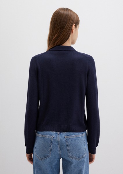 Lacivert Triko Polo 1710700-89101