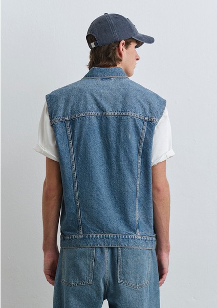 Russell Classic Denim Indigo Mavisi Jean Yelek 0111783-89135