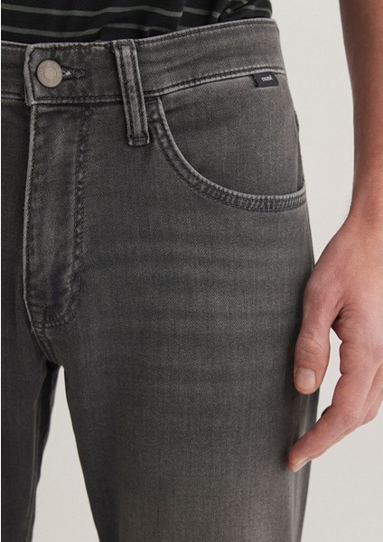 Marcus Sporty Koyu Gri Smoke Jean Pantolon 0035189134