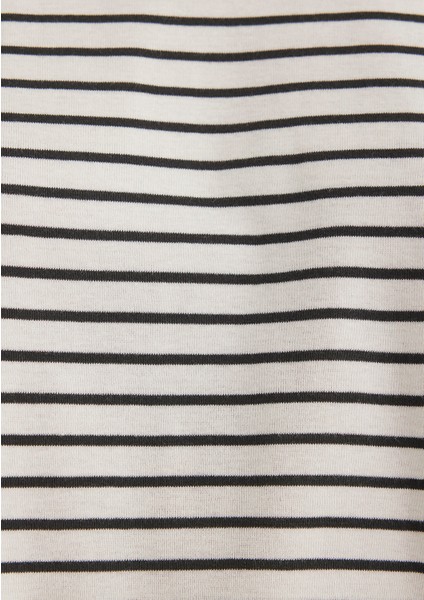 Çizgili Crop Tişört 1612700-85308