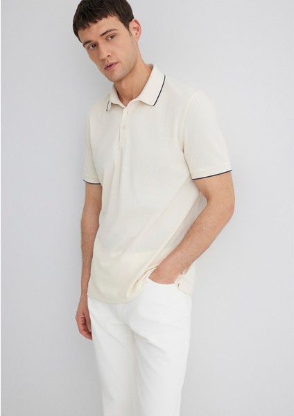 Ekru Polo Tişört 0611902-70057