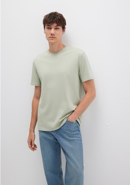 Yeşil Basic Tişört 066249-85873