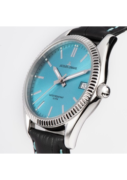 Jl.50-4s Quartz Deri Siyah Mavi Kadran 10 Atm 34 mm Kadın Kol Saati indirimleri