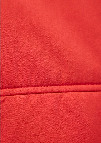 Su İtici Kapüşonlu Kırmızı Mont 1110348-70461