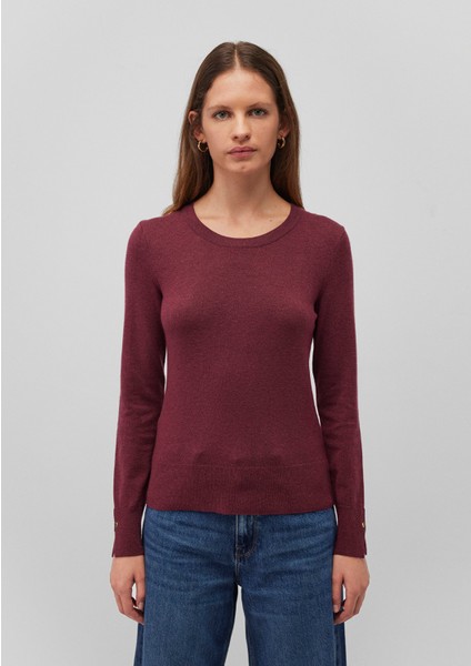 Bisiklet Yaka Bordo Kazak 1710510-70415