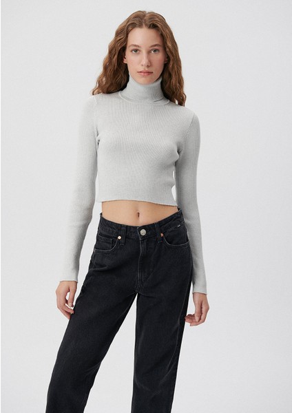 Boğazlı Gri Kazak 1710143-80196