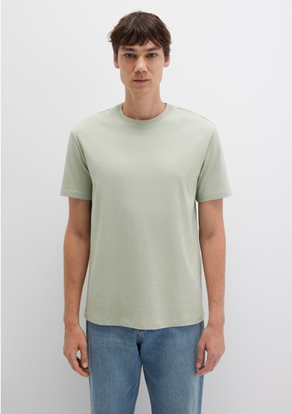 Yeşil Basic Tişört 066249-85873