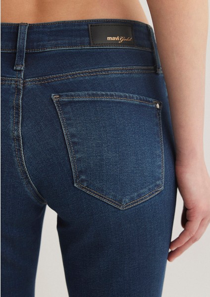 Molly Gold Klasik Koyu Mavi Jean Pantolon 1013684068