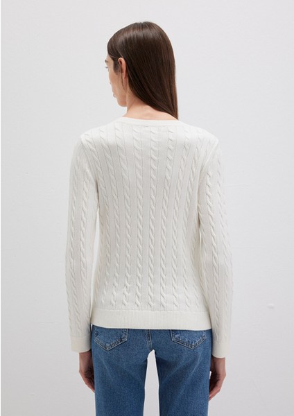 V Yaka Beyaz Kazak 1710340-70057