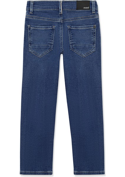 Tom Sporty Puslu Indigo Mavi Jean Pantolon 6010628714