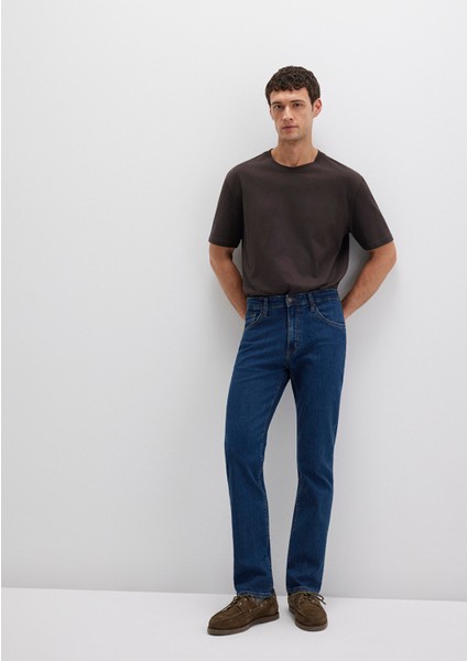 177 Casual Koyu Mavi Comfort Jean Pantolon 0017732662