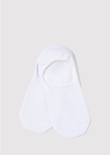 2li Siyah Beyaz Babet Çorabı 092594-620