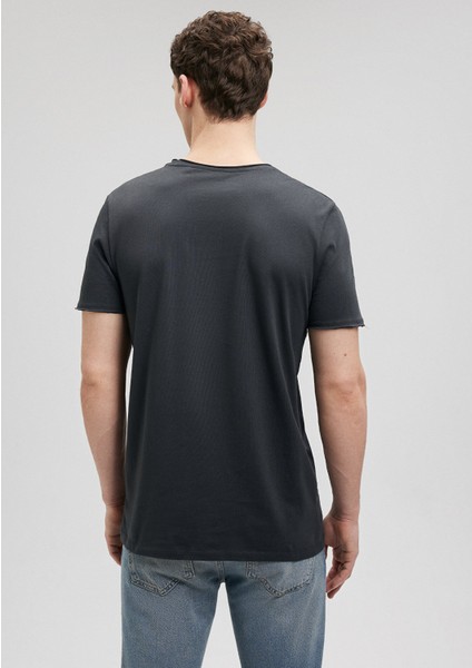 Baskılı Antrasit İstanbul Tişört 064759-24393