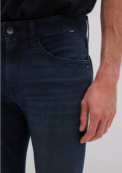 Jake Mavi Black Puslu Gece Mavisi Jean Pantolon 0042227245