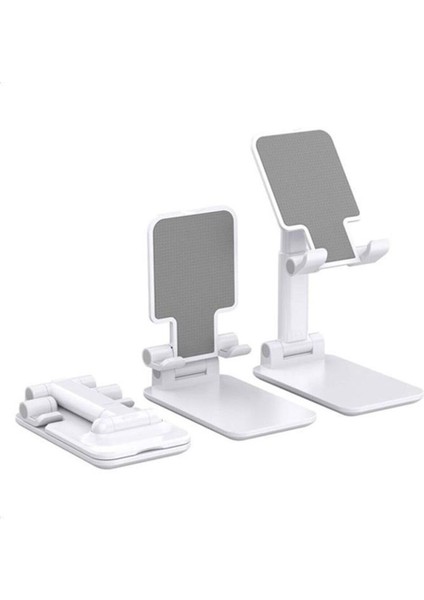 Masaüstü Telefon Tutucu Stant Masaüstü Tablet Tutacak Şarj Standı