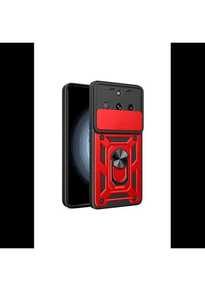 Realme 11 Pro Kılıf Pars Lens Yüzüklü Silikon