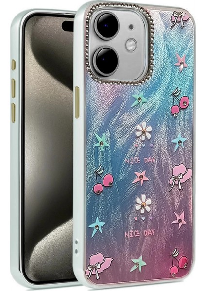 iPhone 11 Kılıf Blade Aynalı Desenli Kapak - Desen 4