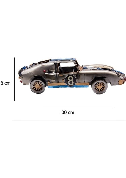 Dekoratif Metal Araba Biblo