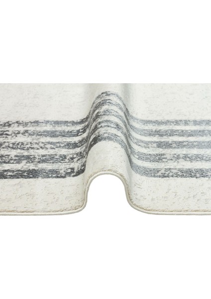 Riena 1141 Gri - Akrilik Polyester Halı | Kaymaz Tabanlı Dekoratif Halı indirimleri
