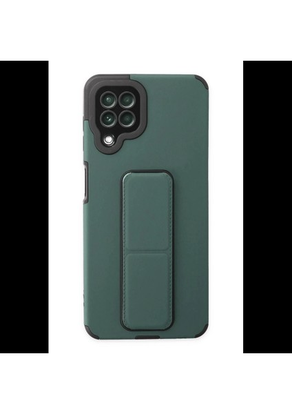 Samsung Galaxy A22 Kılıf Mega Standlı Silikon