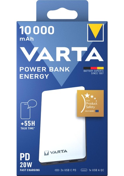 10000 mAh Taşınabilir Şarj Cihazı - Energy