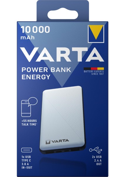 10000 mAh Taşınabilir Şarj Cihazı - Energy fiyatları