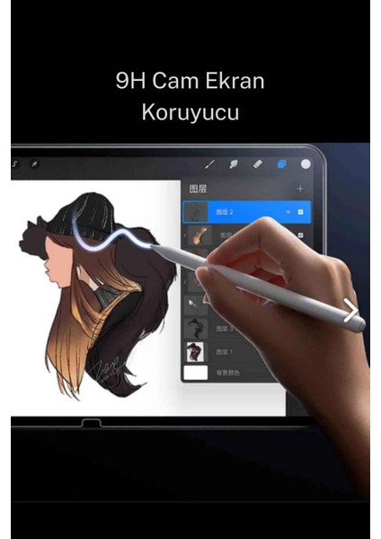 iPad Air 13" M2 M3 A3270 A3271 A2899 A2903 Çip Uyumlu Tablet Kılıfı Tablet Kalemi ve Ekran Koruyucu indirimleri