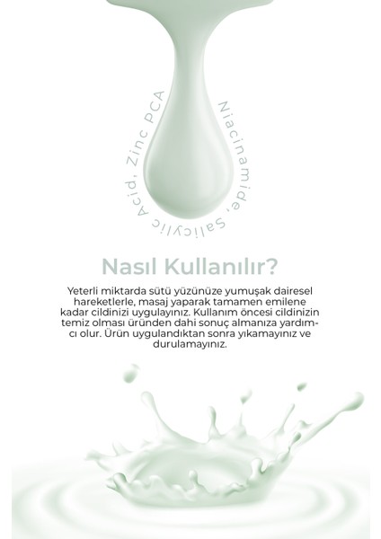 Avokado Özlü Sivilce Akne ve Leke Karşıtı Besleyici Onarıcı Yüz Sütü 150 ml (Niacinamide, Salisilik Asit, Zinc PCA) indirimleri