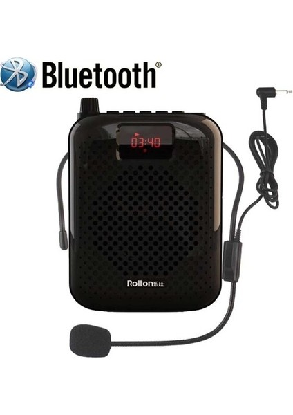 Bluetooth Hoparlör Taşınabilir Otomatik Eşleştirme Ses Amplifikatörü Megafon Hoparlör K500 Mikrofon Öğretimi Içın USB Şarj Cihazı (Yurt Dışından) fiyatları