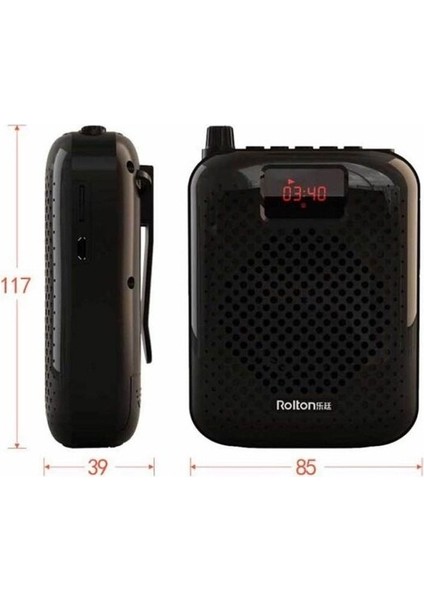 Bluetooth Hoparlör Taşınabilir Otomatik Eşleştirme Ses Amplifikatörü Megafon Hoparlör K500 Mikrofon Öğretimi Içın USB Şarj Cihazı (Yurt Dışından) fırsatları