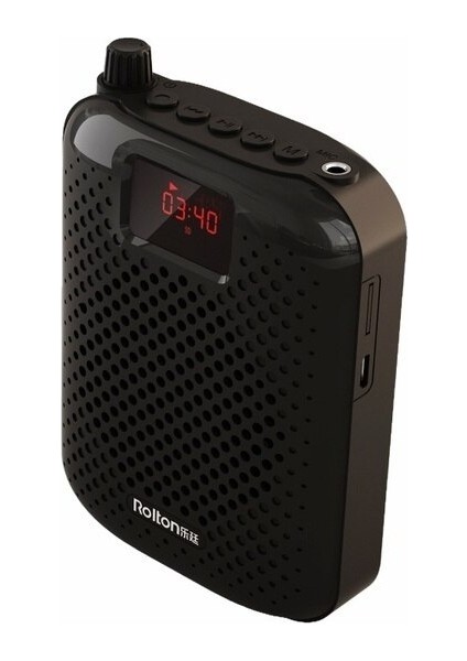 Bluetooth Hoparlör Taşınabilir Otomatik Eşleştirme Ses Amplifikatörü Megafon Hoparlör K500 Mikrofon Öğretimi Içın USB Şarj Cihazı (Yurt Dışından)