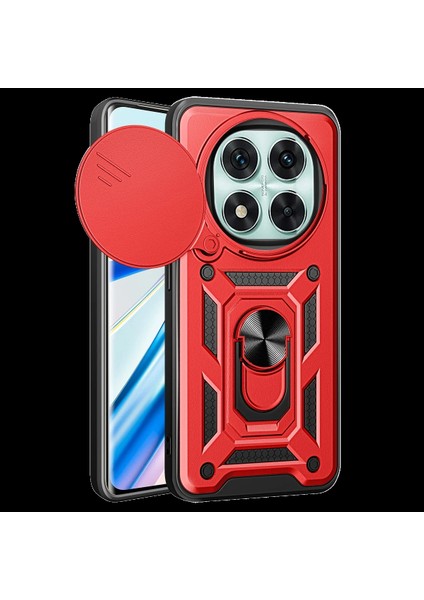 Xiaomi Redmi Note 14 Pro 5g Kılıf Pars Lens Yüzüklü Silikon