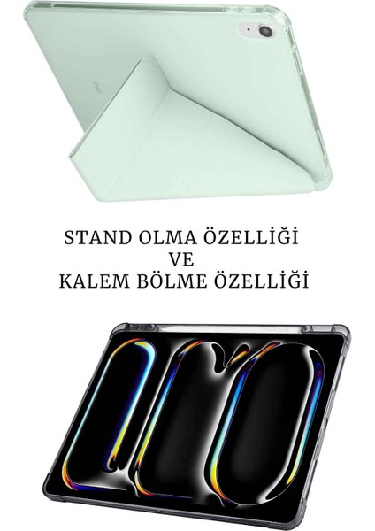 iPad Air 11" A3270 A3271 A2899 A2903 M3 M2 Çip Uyumlu Tablet Kılıfı Tablet Kalemi ve Ekran Koruyucu fiyatları