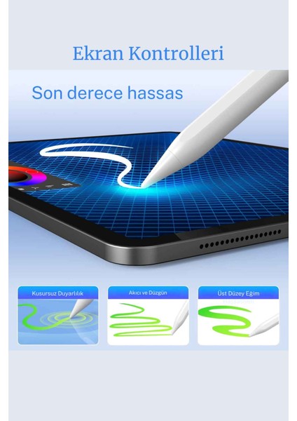 iPad Air 11" A3270 A3271 A2899 A2903 M3 M2 Çip Uyumlu Tablet Kılıfı Tablet Kalemi ve Ekran Koruyucu fırsatları