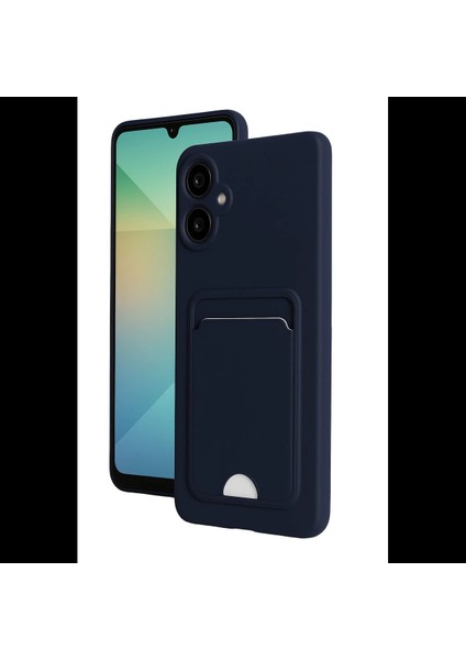 Samsung Galaxy A06 Kılıf Kelvin Kartvizitli Silikon