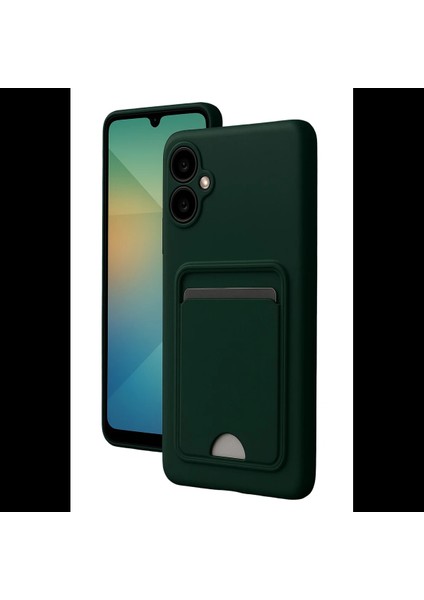 Samsung Galaxy A06 Kılıf Kelvin Kartvizitli Silikon