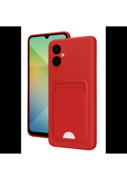 Samsung Galaxy A06 Kılıf Kelvin Kartvizitli Silikon
