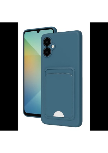 Samsung Galaxy A06 Kılıf Kelvin Kartvizitli Silikon