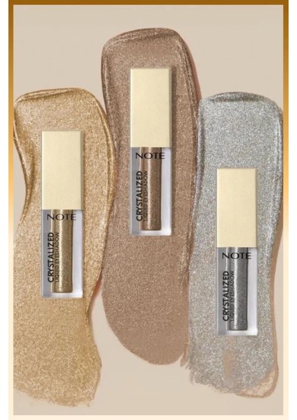 Crystalized Liquid Eyeshadow Likit Metalik Göz Farı - 09 Cashmere Road fırsatları